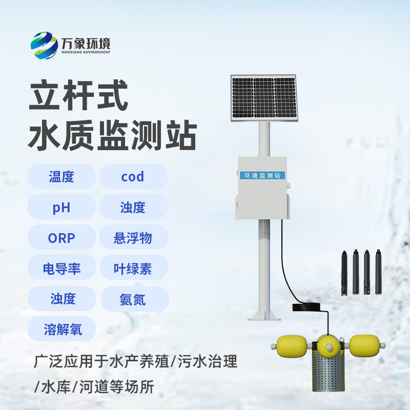 水庫立桿水質監測站：水質問題能夠督促及時處理