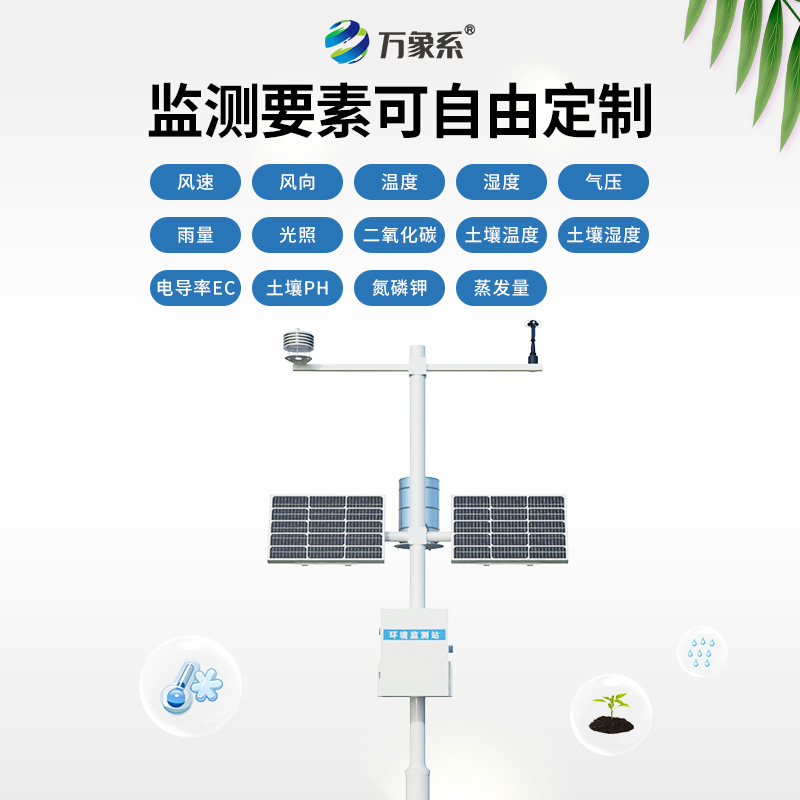 自動小型氣象站，穩定持久的監測保障