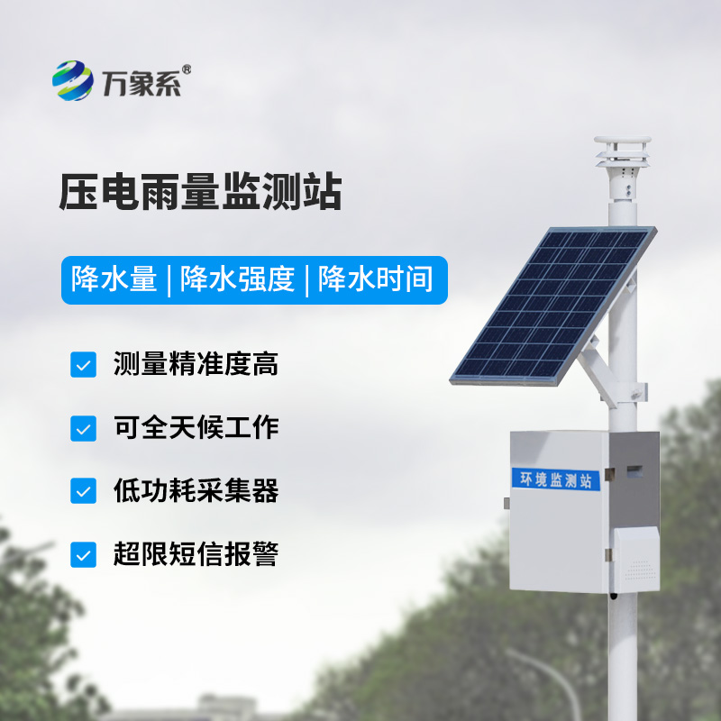 壓電降雨量測量儀：新型雨量監測站