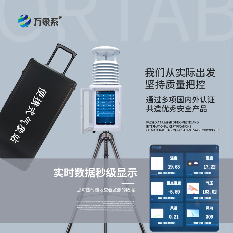 便攜式全自動氣象站